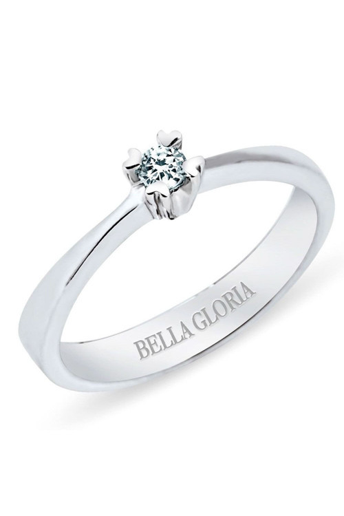 0,06Ct Tektaş Pırlanta Yüzük (Sl00T46)