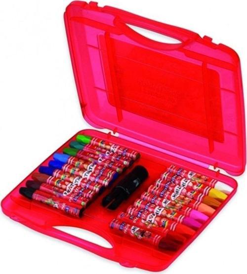 PASTEL BOYA KING SIZE 18 RENK ÇANTALI