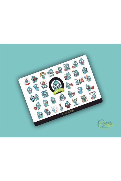 Hangyodon Sanrio Hello Kitty Sticker Etiket 1 Sayfa 35 Adet Etiket