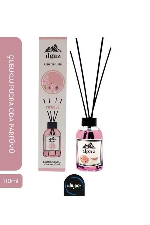 Pudra Bambu Çubuklu Oda Kokusu 110 Ml Pudra Oda Parfümü Pudra Ortam Kokusu
