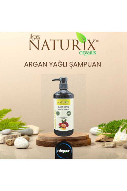 Onarıcı Bakım Tuzsuz Argan Yağlı 600 Ml Bakım Şampuanı Argan Yağlı Şampuan