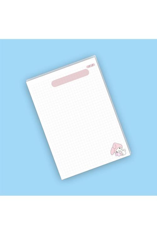 Cinnamoroll Melody Kuromi | Planlayıcı | Notepad | Bloknot | Memo | (14x19cm) 40 Sayfa Not Defteri