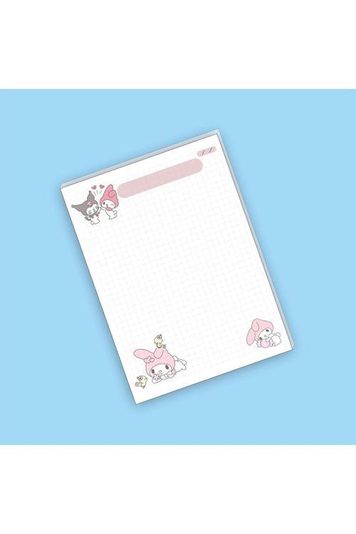 Melody Kuromi | Planlayıcı | Notepad | Bloknot | Memo | (14x19cm) 40 Sayfa Not Defteri