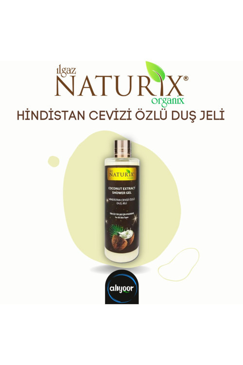 Hindistan Cevizi Özlü Duş Jeli Duş Jeli Kalıcı Koku Parfüm Etkili Duş Jeli 400 Ml
