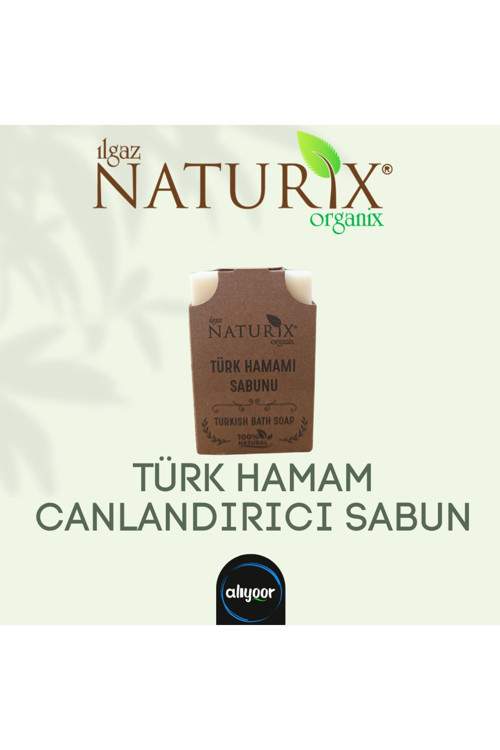 %100 Doğal Türk Hamam Sabunu Derin Temizleme Hücre Yenileciyici Arındırıcı