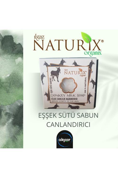 %100 Doğal Eşek Sütü Sabunu Canlandırıcı Akne Kurutucu Cilt Ve Saç Sabunu Donkey Milk Soap