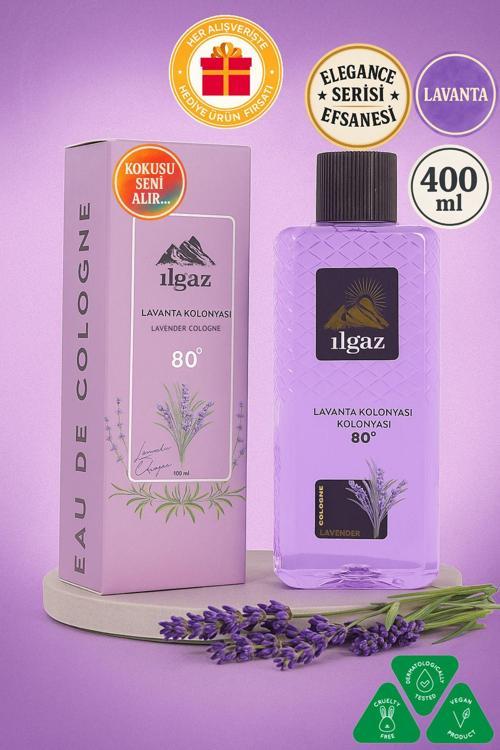Lavanta Kolonyası 80 Derece | Elegance Series Ferahlatıcı Ve Kalıcı Koku - 400 Ml