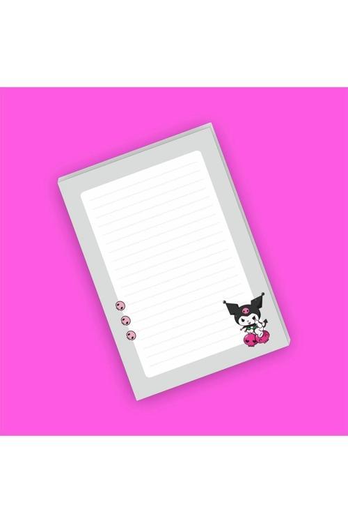 Kuromi Sanrio Not Defterleri | Notepad | Bloknot | Memo | A5 (14x20cm) 40 Sayfa Not Defteri