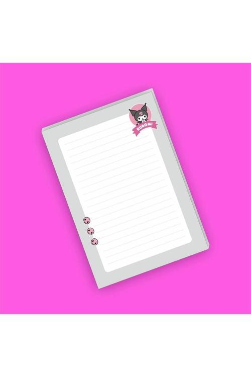 Kuromi Sanrio Not Defterleri | Notepad | Bloknot | Memo | A5 (14x20cm) 40 Sayfa Not Defteri