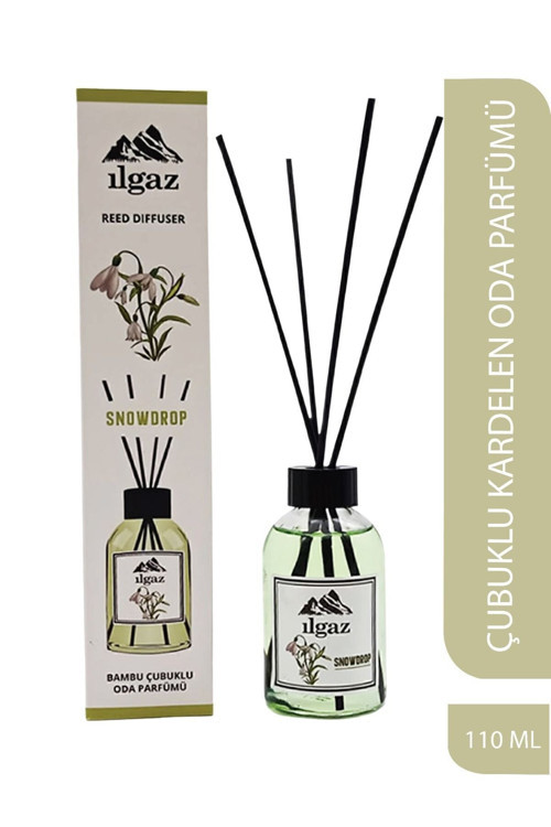 Kardelen Çiçeği Bambu Çubuklu Oda Kokusu 110 Ml | Red Diffuser Snowdrop Ortam Kokusu