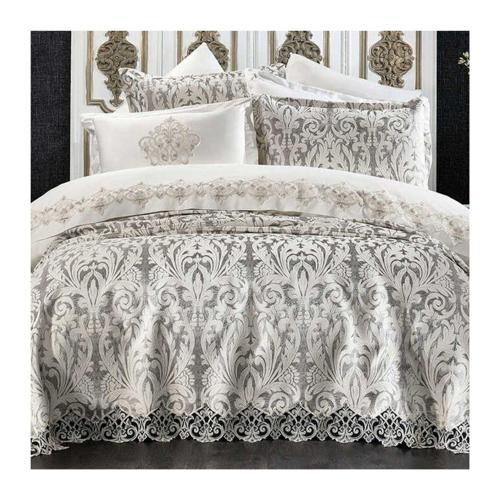 Astor Damask Pike Seti Bej Çift Kişilik
