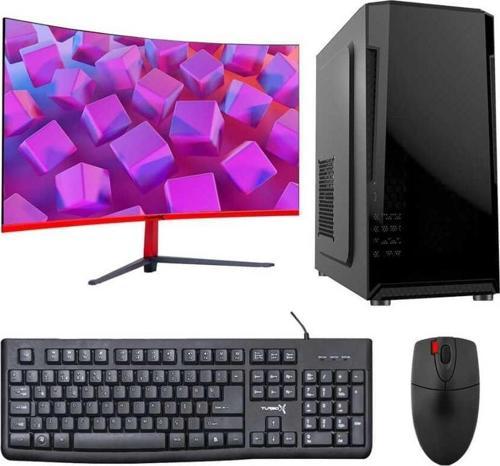 Tx3054 i7 3770 16GB Ram 512GB M.2 NVMe SSD 27 inç Curved Monitör Masaüstü Ev Ofis Bilgisayarı