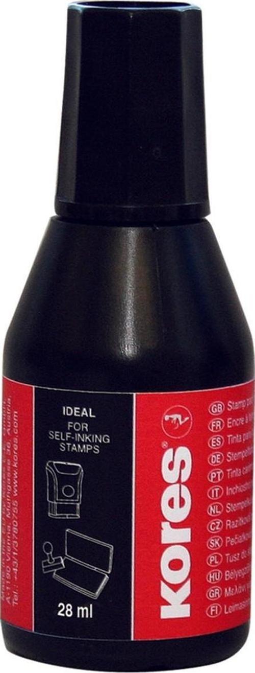 DAMGA MÜREKKEBİ SİYAH 28 ML 10 ADET