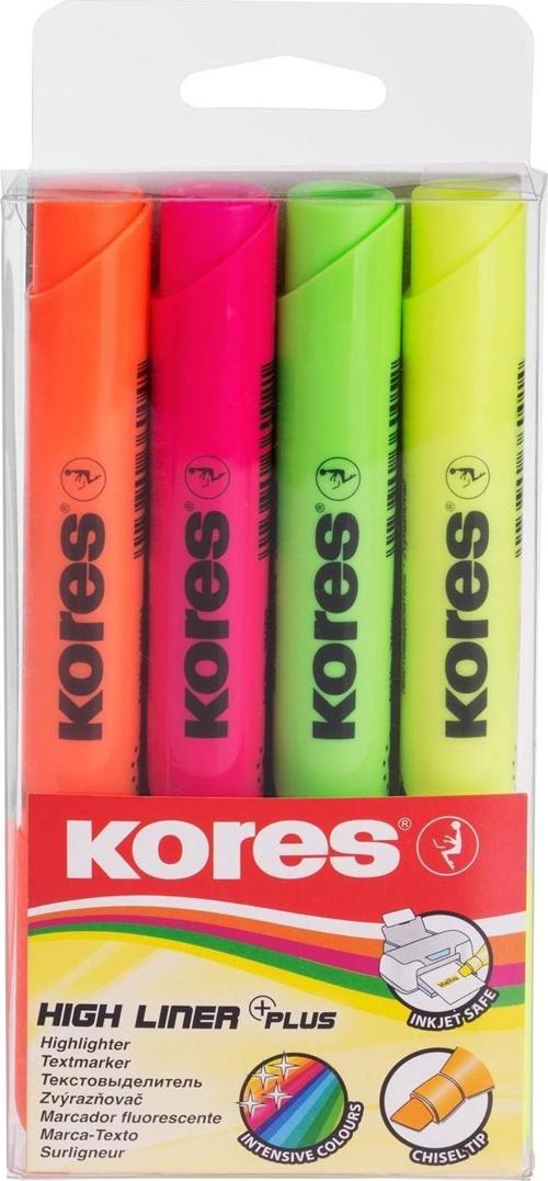 FOSFORLU KALEM HIGH LINER PLUS 4 LÜ SET