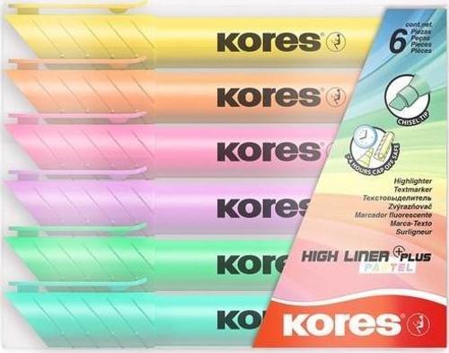 FOSFORLU KALEM HIGH LINER PLUS 6 LI SET