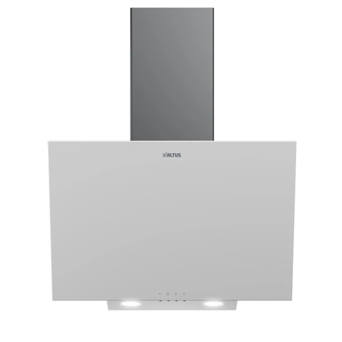 ALA-527 W 60CM EĞİK BEYAZ CAM DAVLUMBAZ
