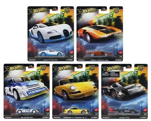 Hammer Drop 5’li Set – Bugatti Veyron, Porsche 911, Mazda 787B, Lancia, MG Metro