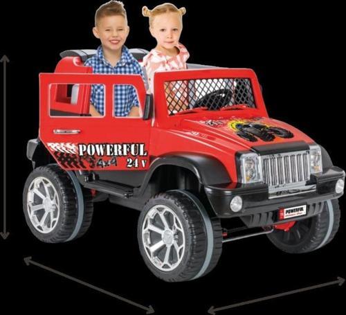 AKÜLÜ ARABA 24 V POWERFUL ÇİFT KİŞİLİK