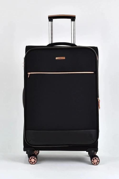 Unisex Orta Boy Kumaş Valiz 027-02
