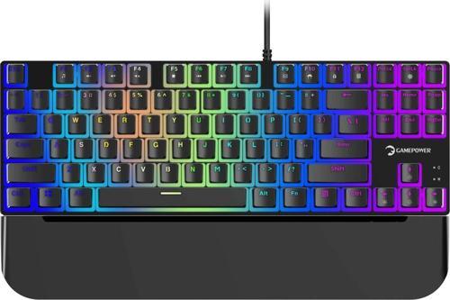 Suki TKL Mekanik Blue Outemu Switch Puding Keycaps 87 Tuş Türkçe Q USB Gaming Klavye