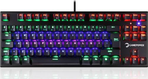 Warlock Compact Mavi Switch Mekanik Oyuncu Klavyesi