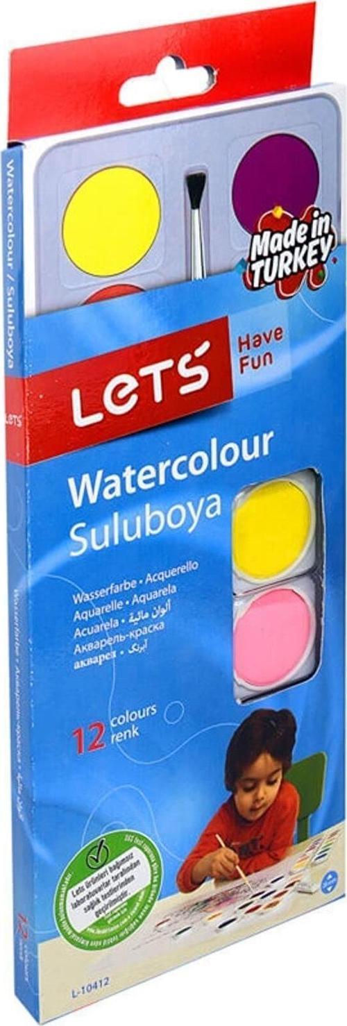 SULU BOYA 12+3 RENK L10412