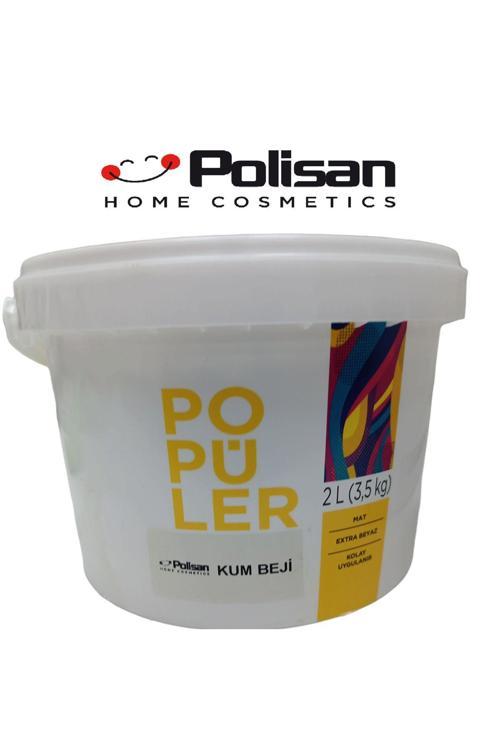 Popüler Ekonomik Fiyatlı İç Cephe Duvar ve Tavan Boyası 3.5 Kg Kum Beji