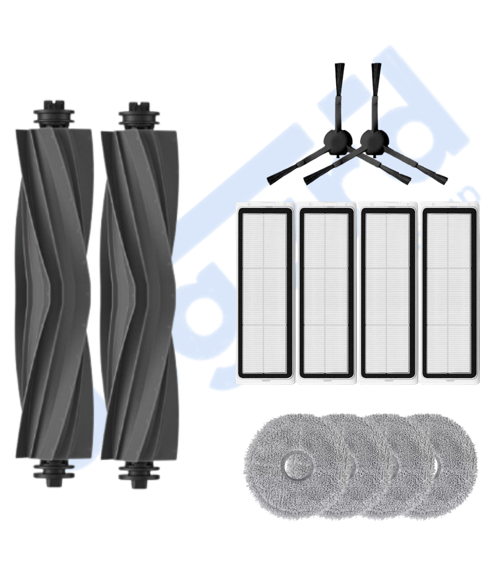 DREAME L20 ULTRA UYUMLU 2 Ana Fırça 2 Yan Fırça 4 Filtre 4 Mop