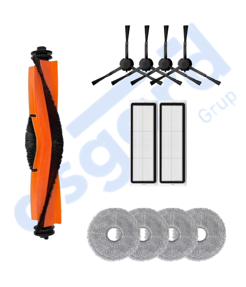 DREAME X20 MAX-X20 PRO UYUMLU 1 Ana Fırça 4 Yan Fırça 2 Filtre 4 Mop