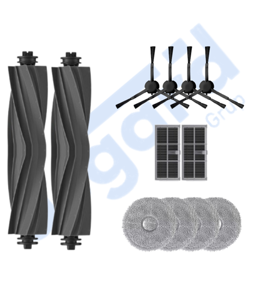 DREAME X30PRO-L10S PRO ULTRA-X30 ULTRA UYUMLU 2 Ana Fırça 4 Yan Fırça 2 Filtre 4 Mop