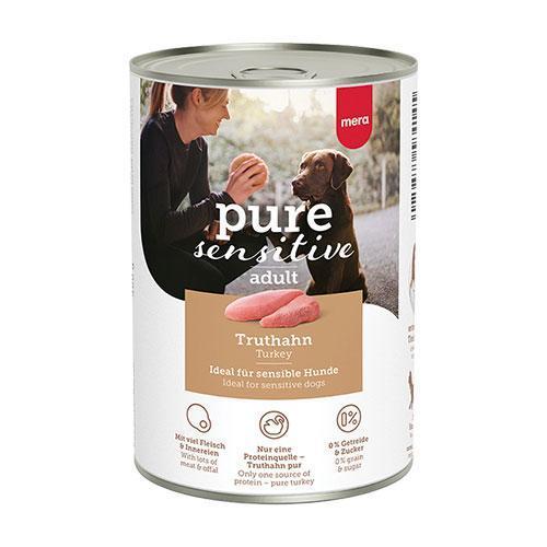 Pure Sensitive Adult Hindili Yetişkin Köpek Konservesi 400 Gr