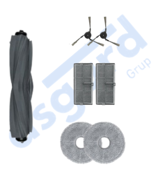 Dreame X40 MASTER-X40 ULTRA-L40 ULTRA UYUMLU 1 Ana Fırça 2 Yan Fırça 2 Filtre 2 Mop