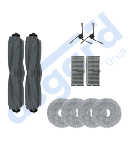 Dreame X40 MASTER-X40 ULTRA-L40 ULTRA UYUMLU 2 Ana Fırça 2 Yan Fırça 2 Filtre 4 Mop