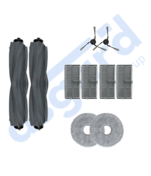 Dreame X40 MASTER-X40 ULTRA-L40 ULTRA UYUMLU 2 Ana Fırça 2 Yan Fırça 4 Filtre 2 Mop