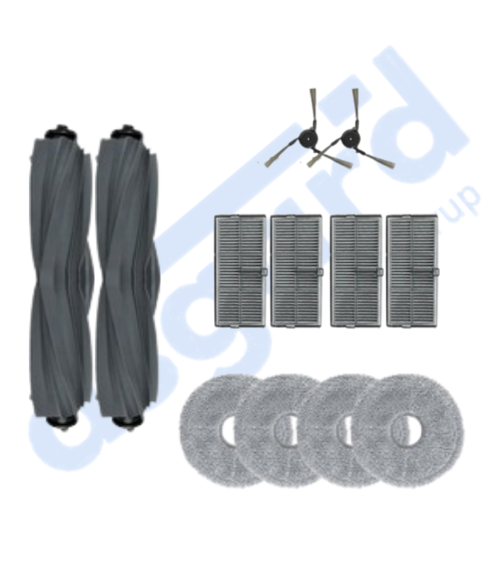 Dreame X40 MASTER-X40 ULTRA-L40 ULTRA UYUMLU 2 Ana Fırça 2 Yan Fırça 4 Filtre 4 Mop