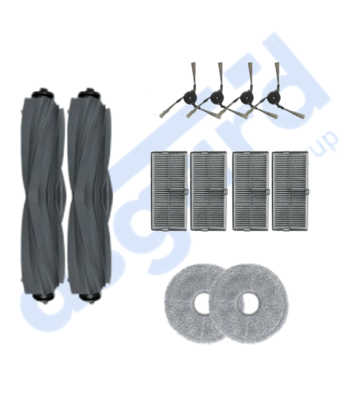 Dreame X40 MASTER-X40 ULTRA-L40 ULTRA UYUMLU 2 Ana Fırça 4 Yan Fırça 4 Filtre 2 Mop