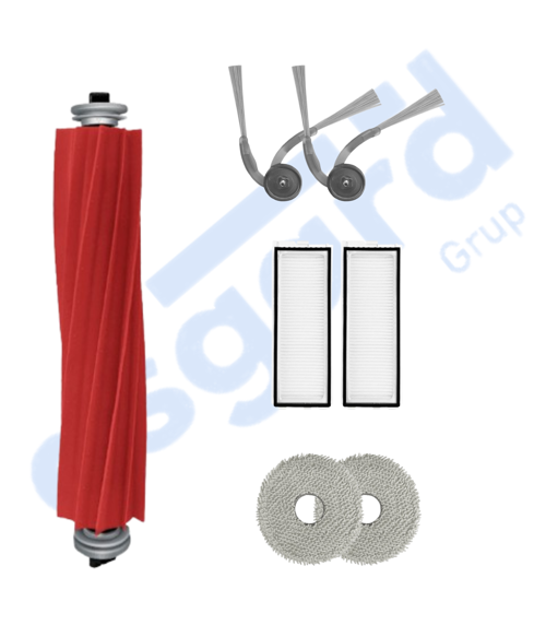 ROBOROCK Q REVO L UYUMLU 1 Ana Fırça 2 Yan Fırça 2 Filtre 2 Mop