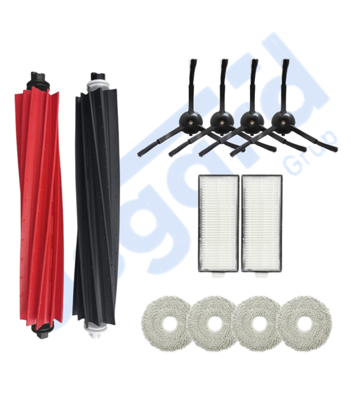 Roborock Q Revo Master Uyumlu 1 Ana Fırça 4 Yan Fırça 2 Filtre 4 Mop