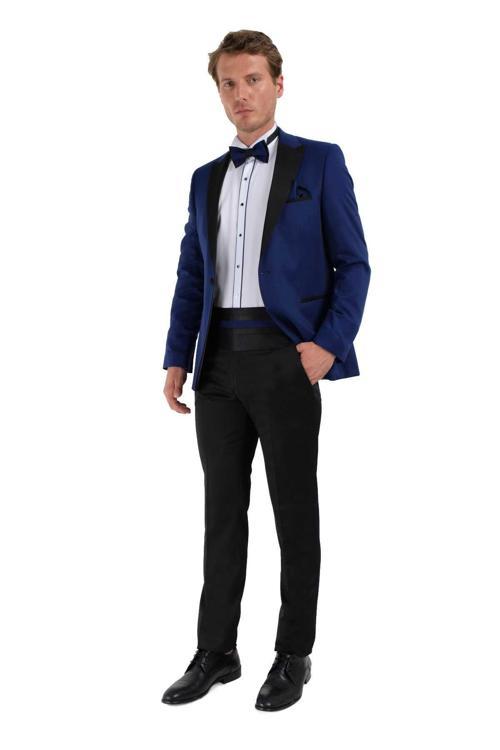 Erkek PARLEMENT Broadway Slim Fit Damatlık Takım Elbise