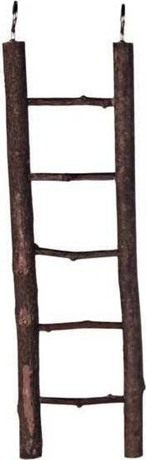 Kuş Natürel Ağaç Merdiven 5 Basamak 26cm