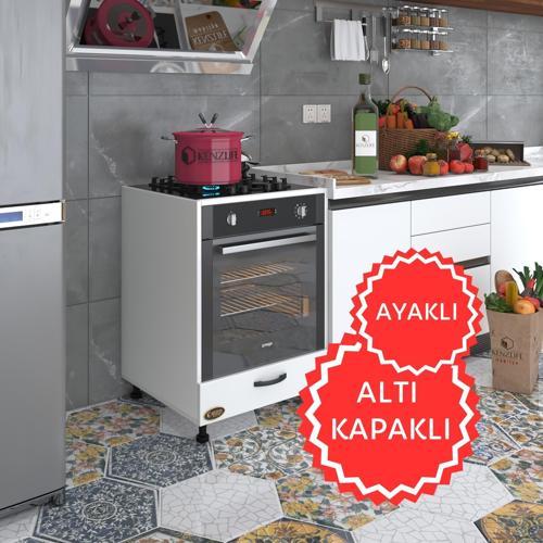 ankastre modülü kabini radon byz fırın ocak dolabı kapaklı ayaklı