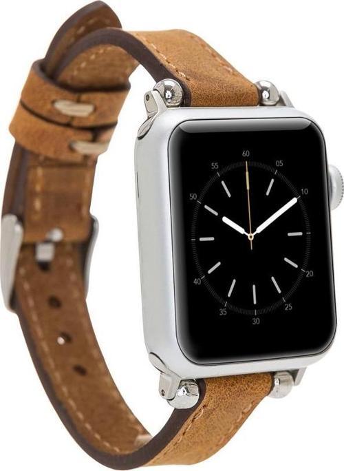 Apple Watch Uyumlu Deri Kordon 38-40-41mm Ferro G19