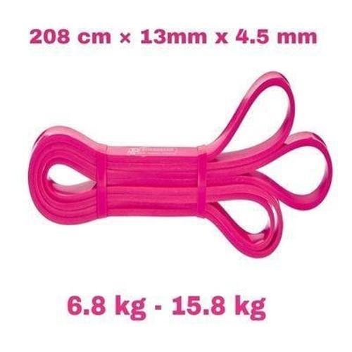 Powerband Direnç Lastiği ve Egzersiz Bandı Pembe