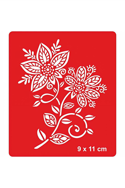 Dantel Motifi 255 Tattoo Geçici Dövme Şablonları Kına Kalıpları