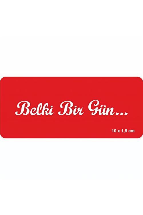 Belki Bir Gün Tattoo Geçici Dövme Şablonları Kına Kalıpları
