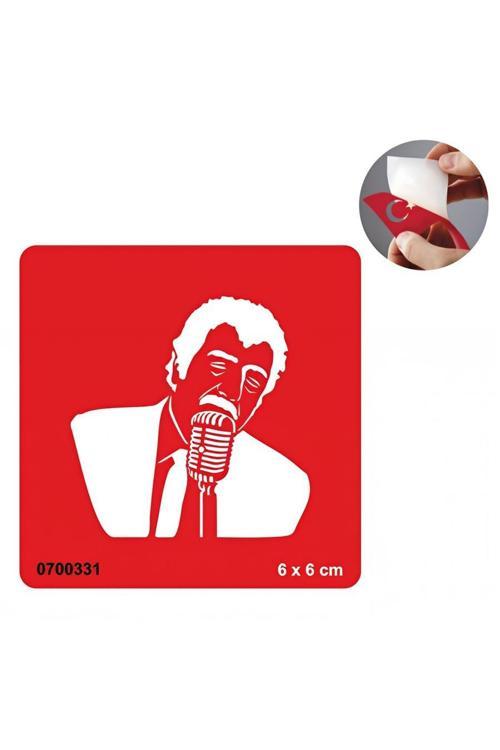 Şarkıcı Tattoo Geçici Dövme Şablonları Kına Kalıpları