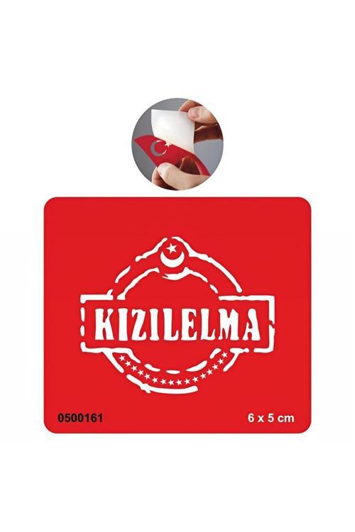 Kızıl Elma Ülkücü  Tattoo Geçici Dövme Şablonları Kına Kalıpları