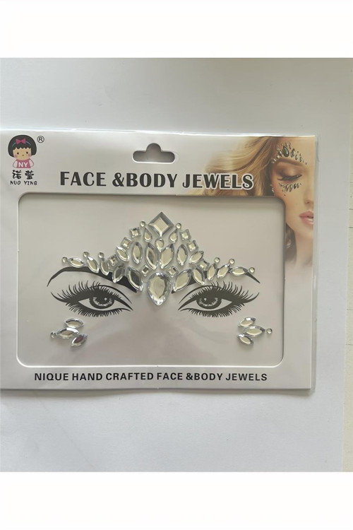 Face Gems Kristal Yüz Taşı Model 15