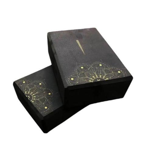 Gold Series Siyah Yoga Blok 2 Adet