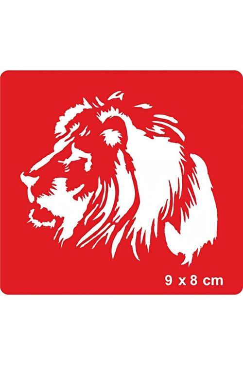 Asil Aslan Tattoo Geçici Dövme Şablonları Kına Kalıpları